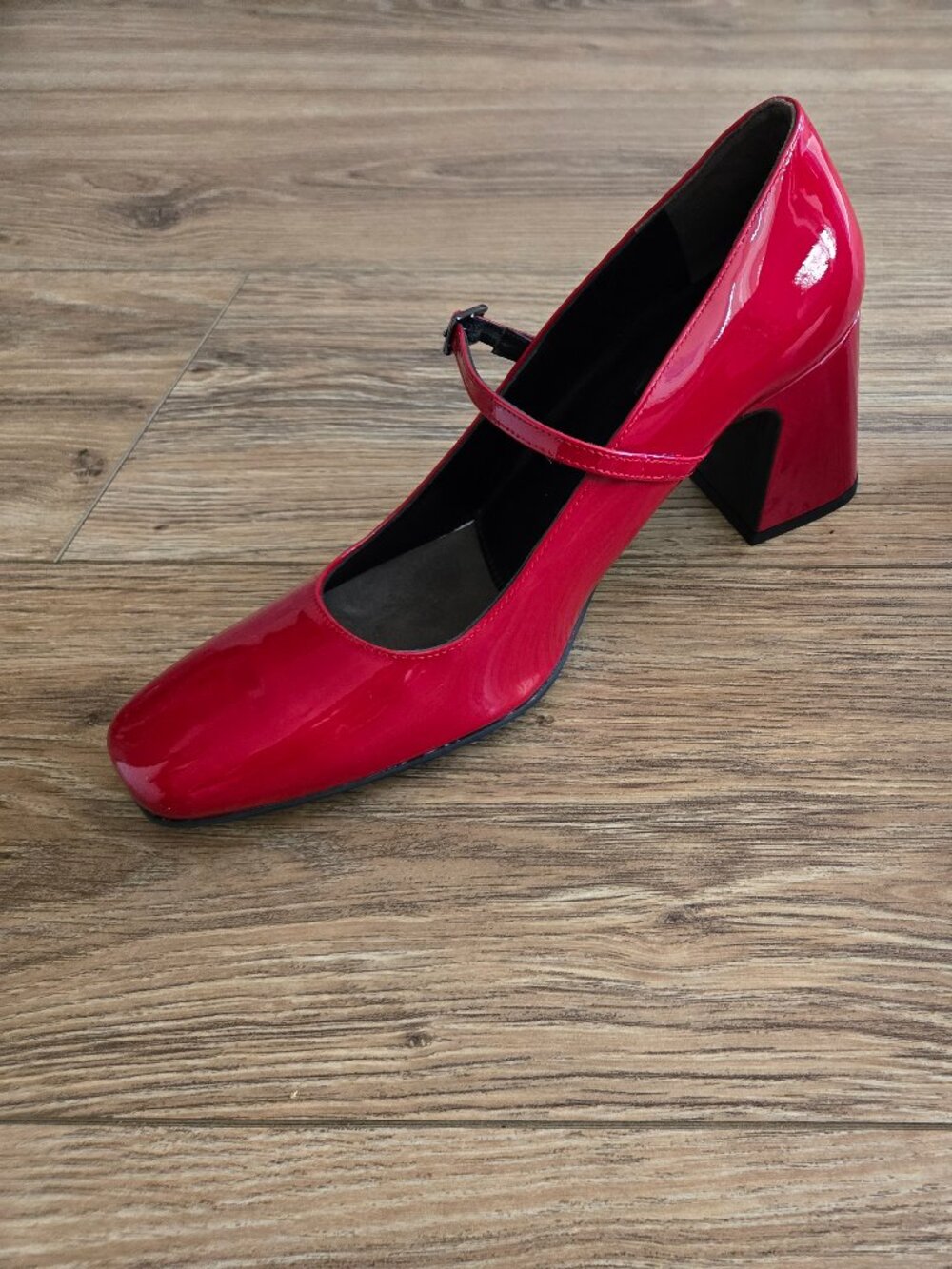 Paul Green Red Mary Jane Heels